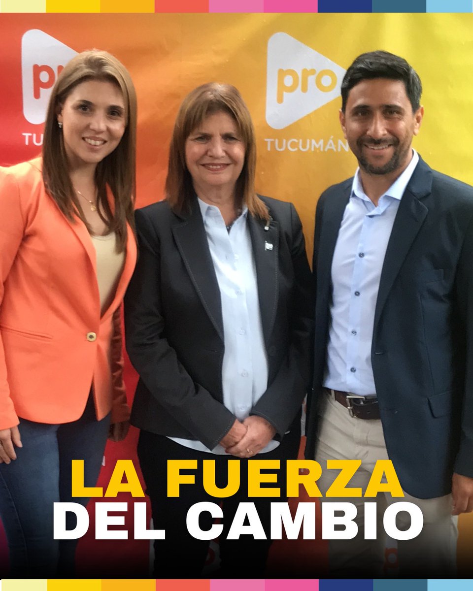 Migueldiosquez's tweet photo. Nuestra amada Argentina está pasando un momento en el que se necesita fuerza, coraje y convicción para salir adelante. @PatoBullrich representa eso y mucho más, por eso tenemos la seguridad de que es la mejor opción para gobernar el destino de nuestro país. https://t.co/xDSif9rU0E
