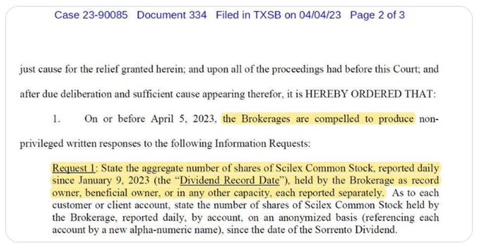 $MMTLP #MMTLP PLEASE SHARE and TAKE ACTION!  Contact your Congressional REPS! This recent article about a court ruling in April of this year could provide an additional pathway to establishing the share count.
A court order stated, "Brokerages Are Compelled To Produce the