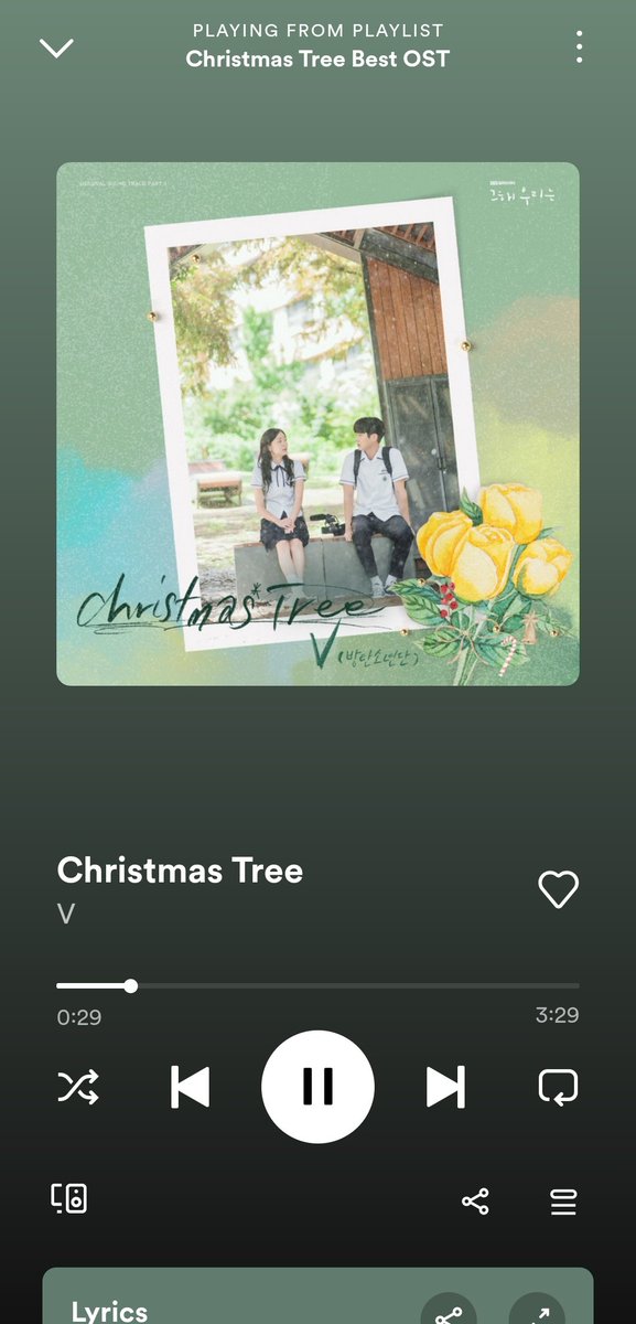 Rifahthv's tweet photo. @BTSVChartData #TeamChristmasTree #TeamSweetNight https://t.co/Yw7EQ8my0s