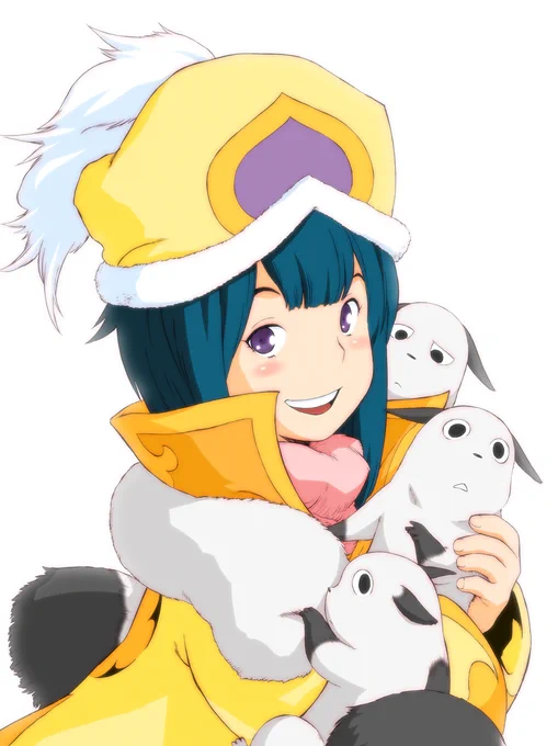 #見た人も無言で黄色の何かを上げる あなひめさまー 