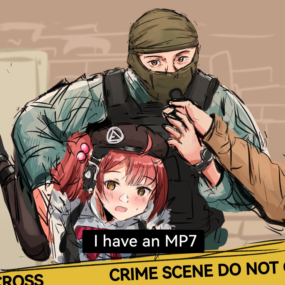 Ilobeste's tweet photo. I like the part where Admin shows off his MP7. https://t.co/BSf69MrRLZ