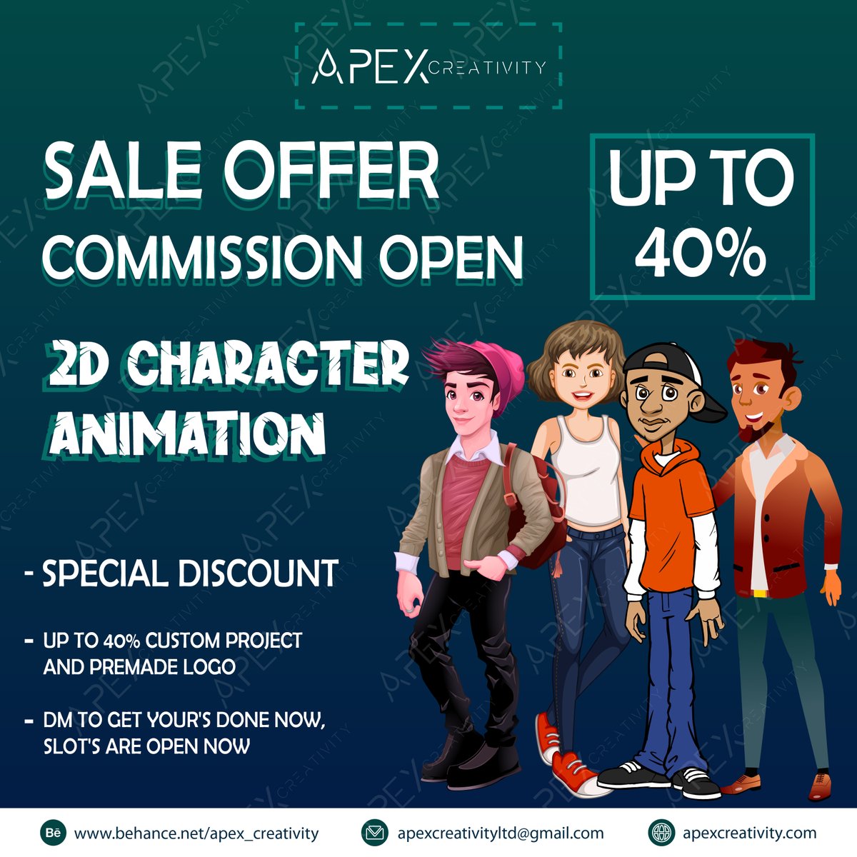 apexcreativiti's tweet photo. ✨3D character art commission😍
✨2D character art Commission💕
✨Commission open❤️
✨DM to get your's done now

#twitch #need #looking #artist #custom #model 
#artwork #rigging #artstylen #3D #character #vtuber 
#ENVtuber #branding #modeling #gaming #gamer #Memes #gamergirl https://t.co/WFDPg0owUL
