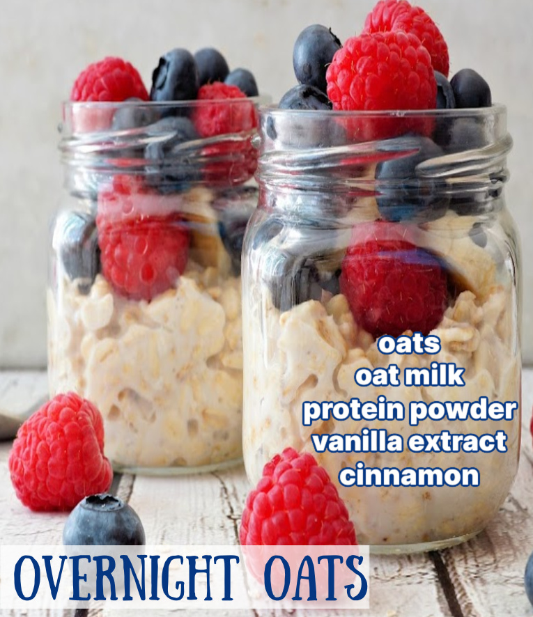 SwirlsofFlavor's tweet photo. Make tomorrow delicious with Overnight Oats with Protein Powder! A delicious and easy way to start your day! Simply combine oats, oat milk, protein powder, vanilla and cinnamon. Refrigerate overnight for a creamy breakfast that’s packed with nutrition!  https://t.co/gMTa6ucEWJ https://t.co/HjBuc1epwU