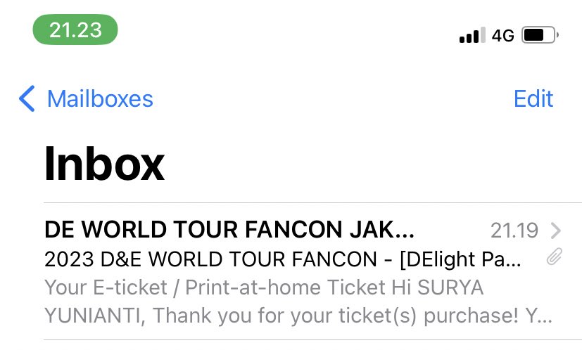 1bbinstar_'s tweet photo. WTS/ WANT TO SELL 
D&amp;E FANCON DELIGHT PARTY IN JAKARTA 
1 tiket VIP R

QN : 202 
Normal price 
Yang minat boleh DM

wts wtb dne #DElight_Party #Donghae #Eunhyuk #SuperJuniorDnE https://t.co/NsOhHUBtIs