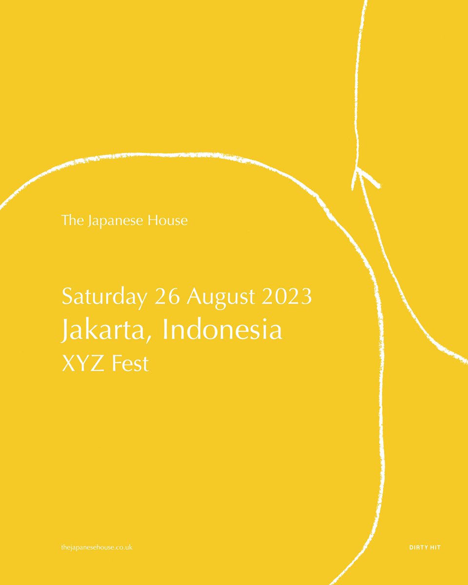 Japanesehouse's tweet photo. Excited to play Jakarta ! See you there XYZ Fest 💕💕 https://t.co/YC6a6atfry