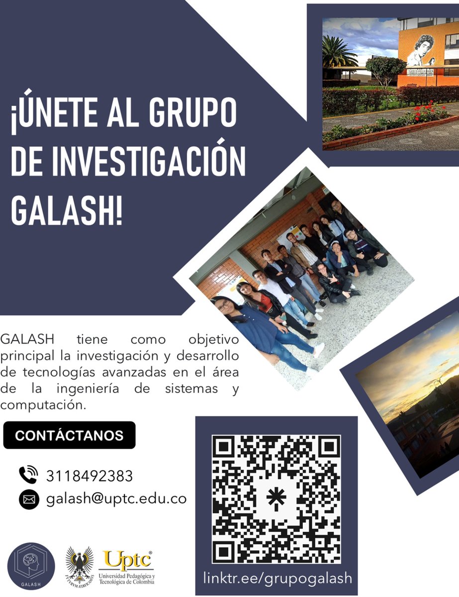 GrupoGalash's tweet photo. ¡Felices 15 años! 
Ingeniería de Sistemas y Computación.
@semillero_siiis #UPTC #uptcsogamoso #investigación #uptc_seccional_sogamoso #GALASH #SIIIS #semillero_de_investigación #sogamoso https://t.co/CYlyeeoNqL