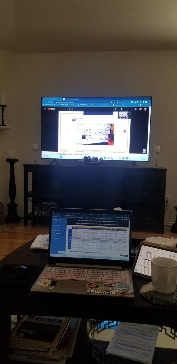 ms_ctran's tweet image. Day 2 DLC Vibes. Looking forward to another day of #edtech learning...my favorite kind of PD😎👩‍💻 , especially from the comfort of home and a cup of morning coffee.☕#cfisddlc @CyFairEdTech  @CyFairISD @CFISDWilson #edtechimpact