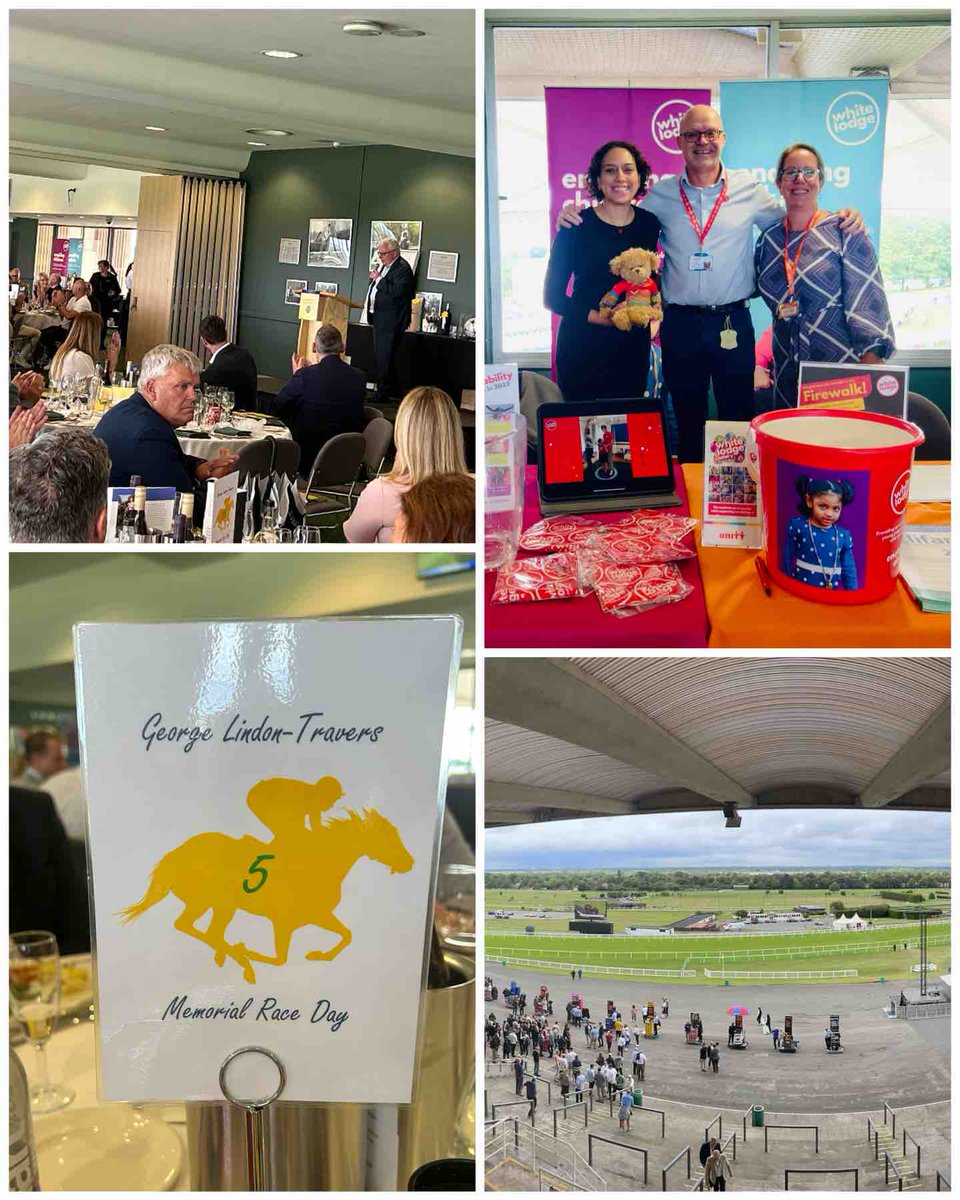 White_Lodge's tweet photo. White Lodge is delighted to be alongside Challengers and @TheOpenworkFoundation at the George Lindon Travers Memorial Race Day. A wonderful afternoon of fundraising #EnablingAbility https://t.co/e3ctVGFieM