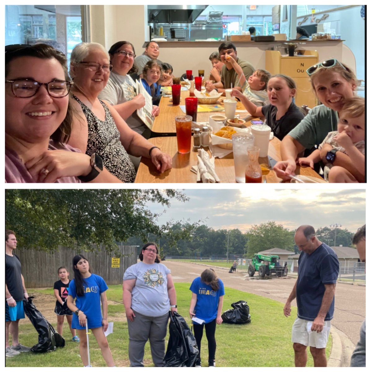 TweetDCS_HMS's tweet photo. A big thanks to Hernando First Baptist for the campus cleanup! #TigersToTheTop #HernandoHasClass https://t.co/0iuzcJt7mb