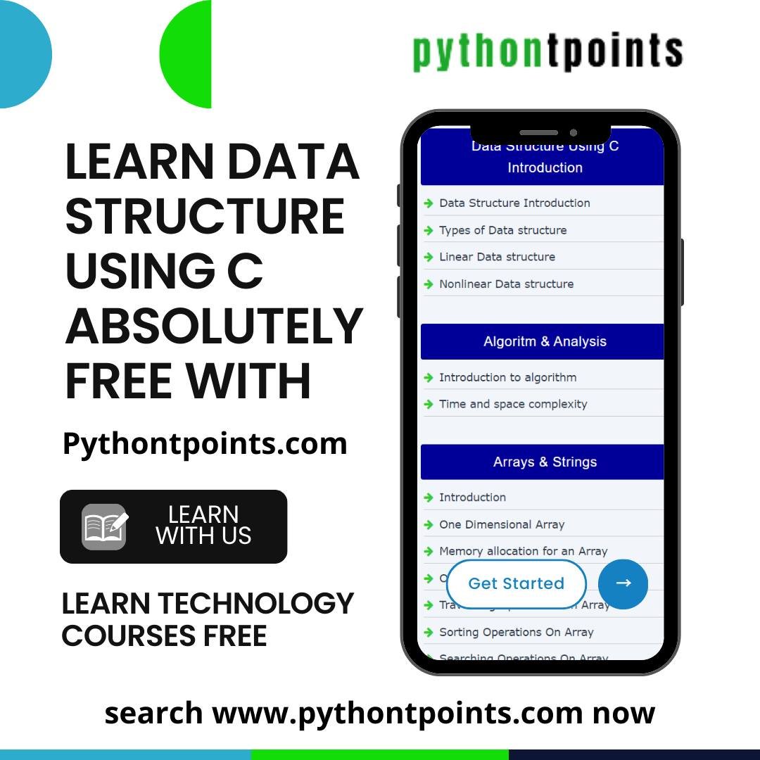 pythontpoint's tweet photo. Learn Data structure using C with https://t.co/XOEKuX9v6I absolutely FREE...
#learn #learning #python #freetutorial #freejava #freetutorialflorpython #pythonfree #c #ctutorial #learnc #tutorial #tutorialpoint #datastructure #datastructureusingc #learnC #CProgramming #tutorial https://t.co/1jasyQmP5c