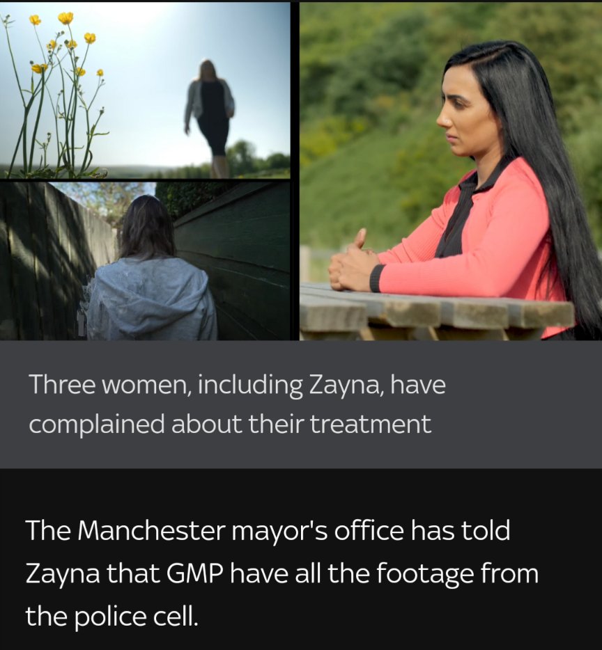ask_aubry's tweet photo. Zayna's lives 10 mins away from the station. Police broke into her home, 1.5 hr van ride later she's at the station drugged. 40 hrs of being detained she's at the hospital testing positive for rape.  

Greater Manchester Police: unhappy with the service she received.

My God. https://t.co/GAXif22x6y