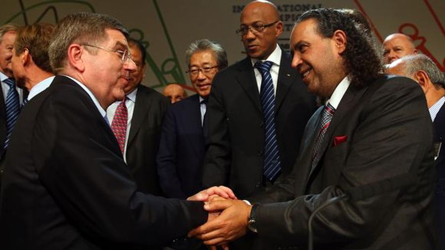 Exclusive:
The IOC prevents the corrupt Sheikh Al-Sabah (Kuwait),  long-time friend of Thomas Bach, from influencing the IOC presidential elections in 2025. After years of inaction, Al-Sabah is suspended as an IOC member for three years. See the confidential document.
1/2