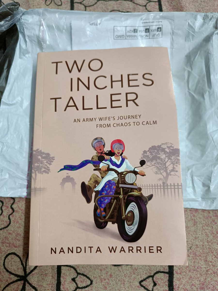 nairsk66s's tweet photo. @WarrierNandita Book arrived today https://t.co/e8Vq649Dtt