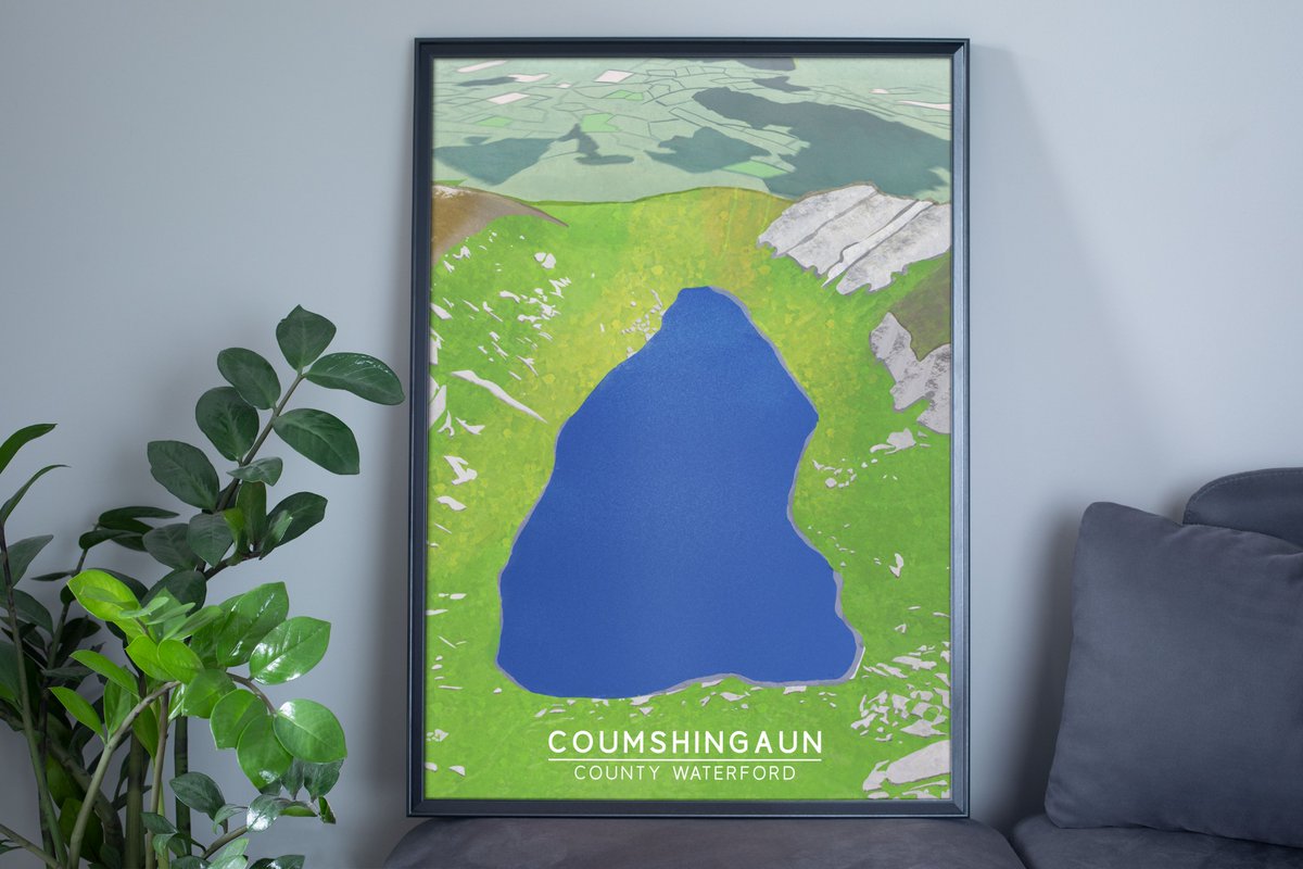 Coumshingaun print now available on the website🌄🏔️