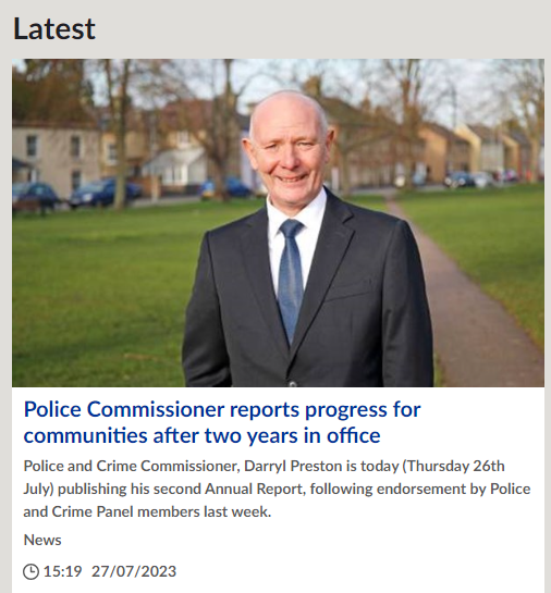 PCCCambs's tweet photo. You can read in my Annual Report for 2022-23 about progress made against my Police and Crime Plan over the last 2 years. From investing in problem solvers to tackling knife crime, see how myself and my team work with partners to keep you safe.#puttingcommunitiesfirst @Cambscops https://t.co/DRyv1b8vtL