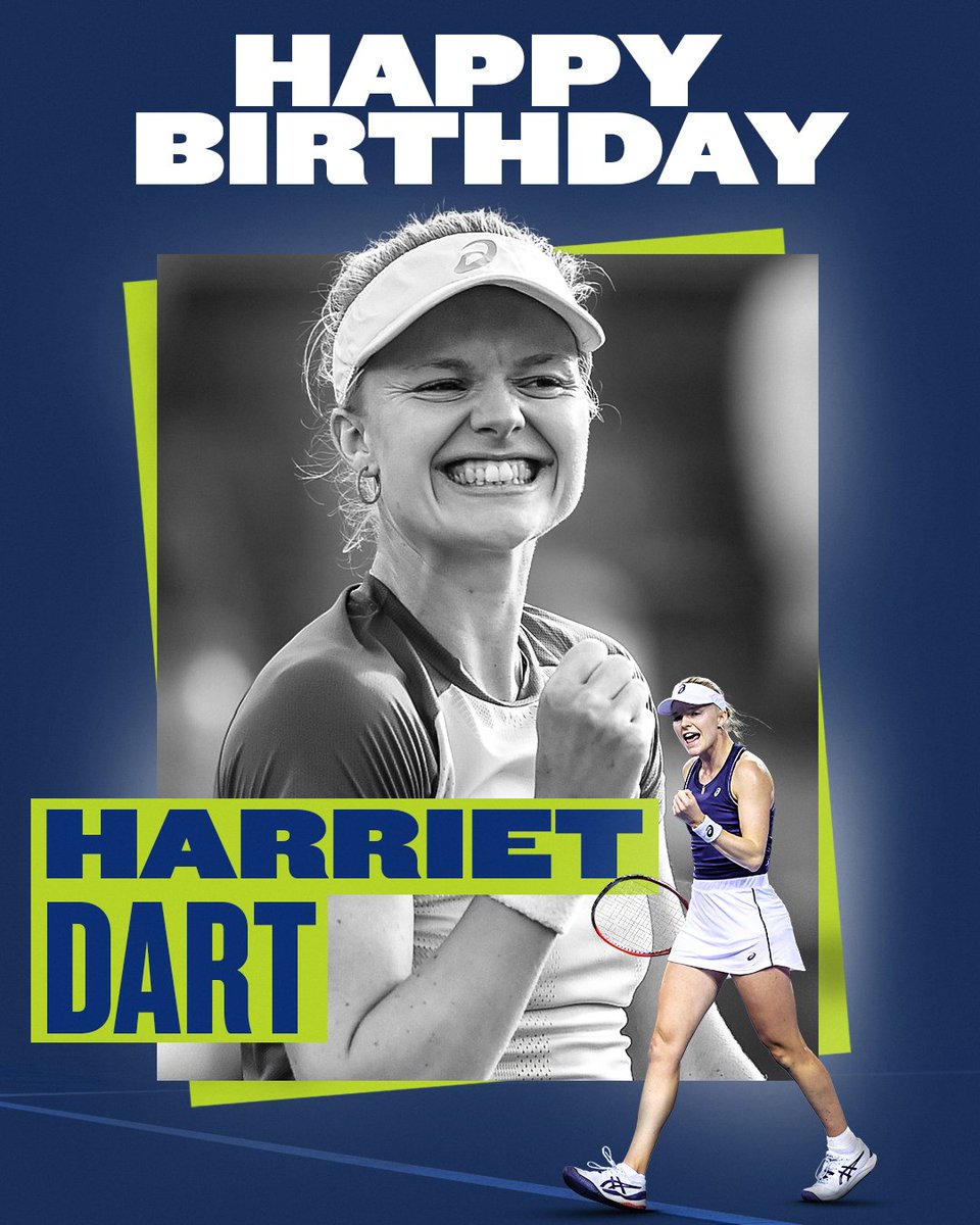 the_LTA's tweet photo. Join us in wishing @harriet_dart a very happy Birthday 🥳🎂🎉 https://t.co/vrvHd10uOK