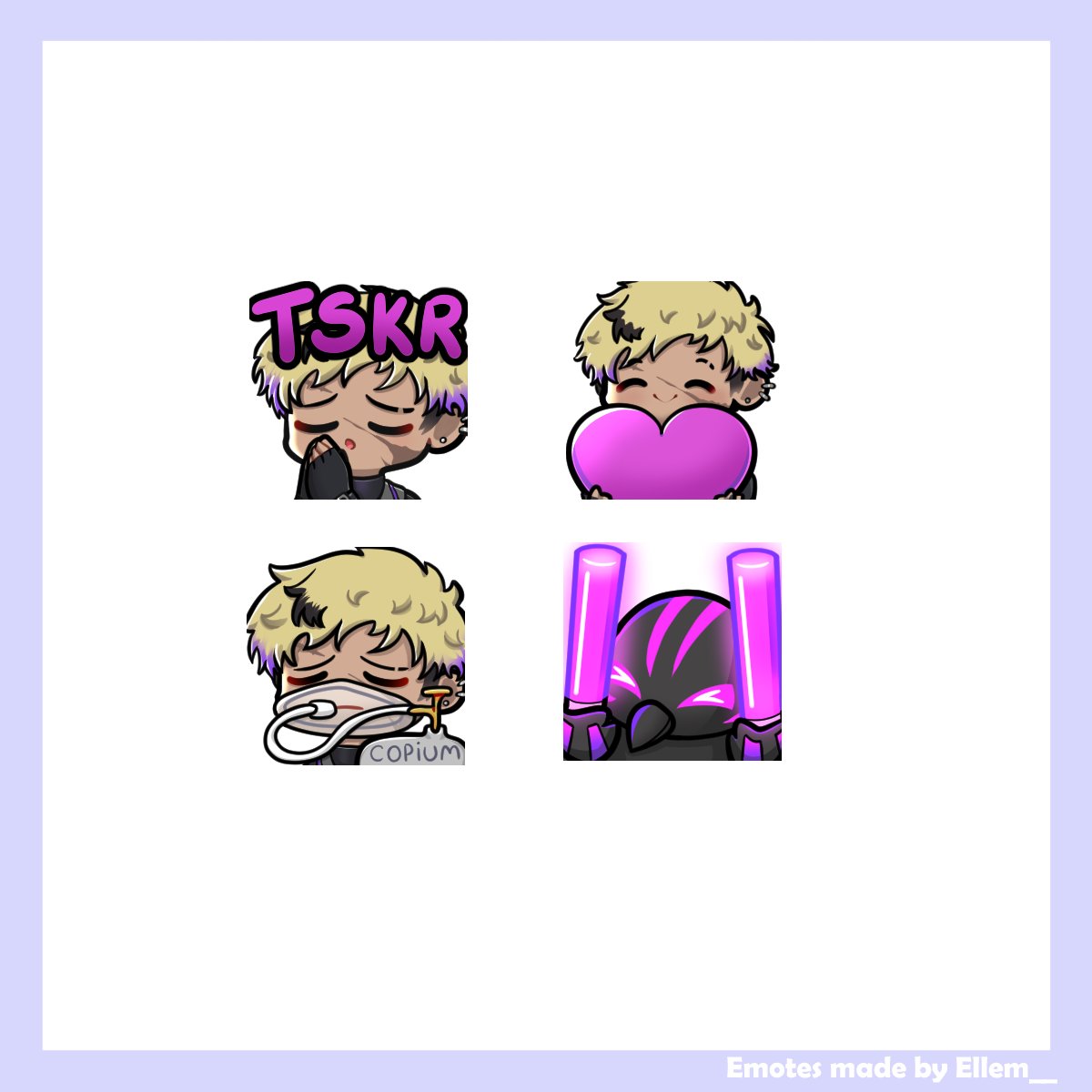 Ellari on X: Idk, I wanted to try making emotes :D