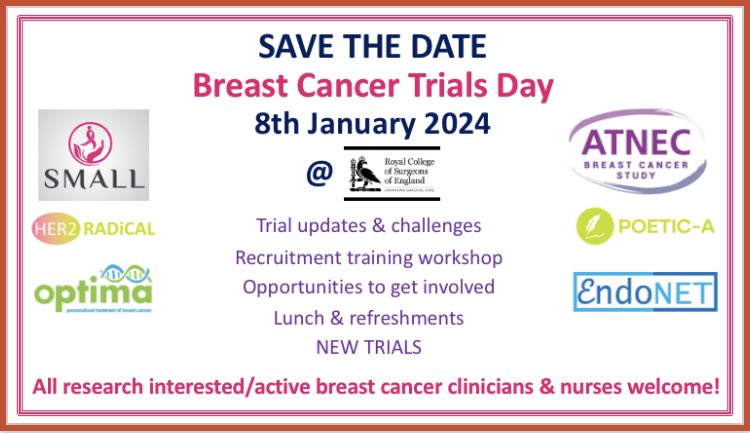Date for the diary! 📔