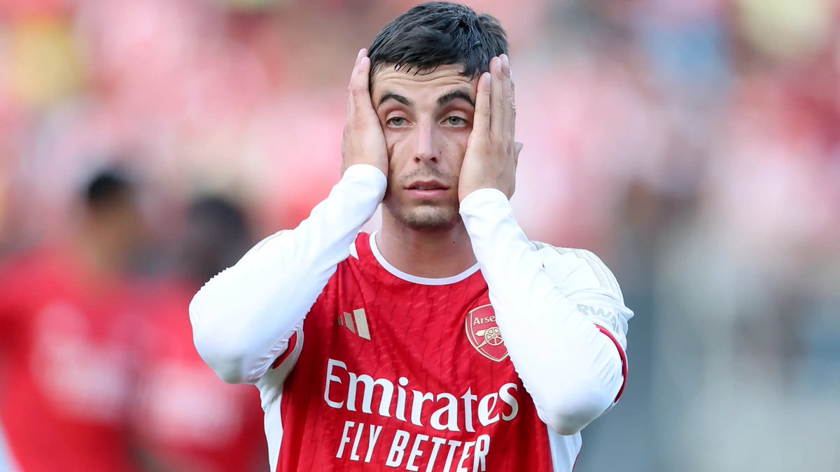 GoonerSpark2012's tweet photo. Chelsea twitter fans waking up to make their next Kai Havert fail comp and realising they have no new source material… 😉 #COYG #BarcaArsenal #Havertz https://t.co/aRvkwrPkDJ
