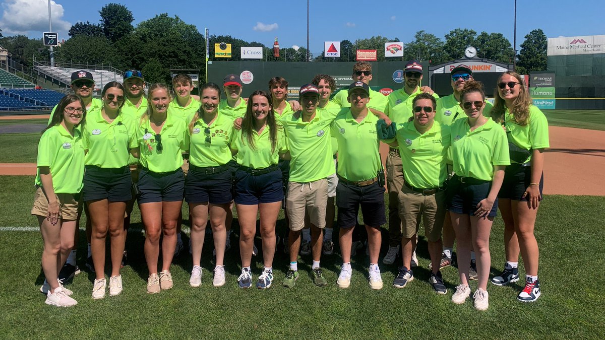 PortlandSeaDogs's tweet photo. Every year we are lucky to have a dedicated and talented group of interns who go above and beyond to help enhance the fan experience at Hadlock Field.  They are a huge part of the success of the organization.  #NationalInternDay https://t.co/DWavUgnsrq