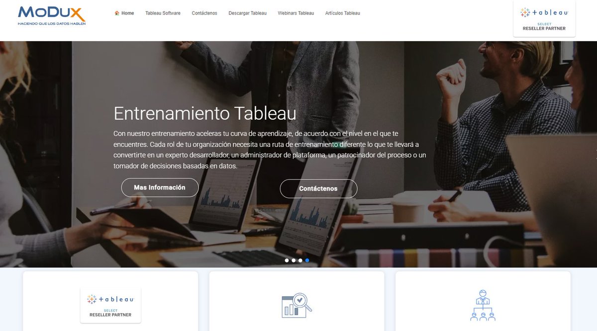ModuxCo's tweet image. #moduxtips En modux.co 📊 Descubre el poder de Tableau: visualización de datos en su máxima expresión. 💻🚀 Licenciamiento, consultoría y entrenamiento disponibles. ¡Toma decisiones informadas para tu negocio! 📈 #Tableau #AnalíticaVisual #BusinessIntelligence