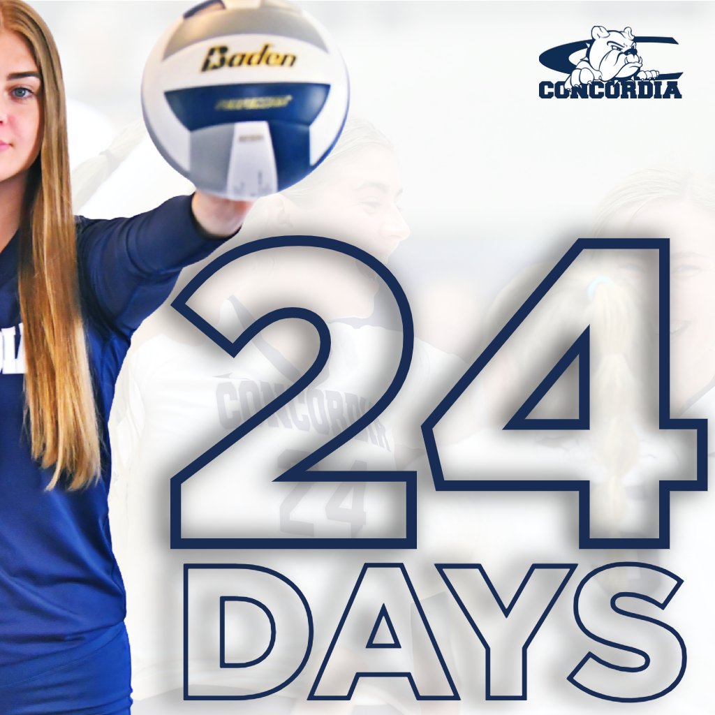 cunebulldogs's tweet photo. 🏐 | 24 DAYS until the @cunevolleyball season opener‼️ https://t.co/Kt6ZnoClTm