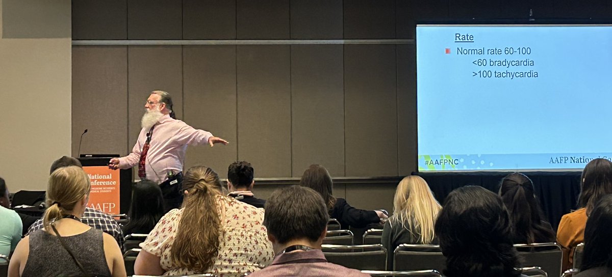 Kicking off <a href="/aafp/">AAFP</a> National Conference with a double latte and some stimulating EKG practice with <a href="/ReidBlackwelder/">Reid Blackwelder</a>. First time I heard in 2016 as MS1 at <a href="/etsu/">ETSU</a>, still great as PGY4! 👍🏻#AAFPNC #FMRevolution