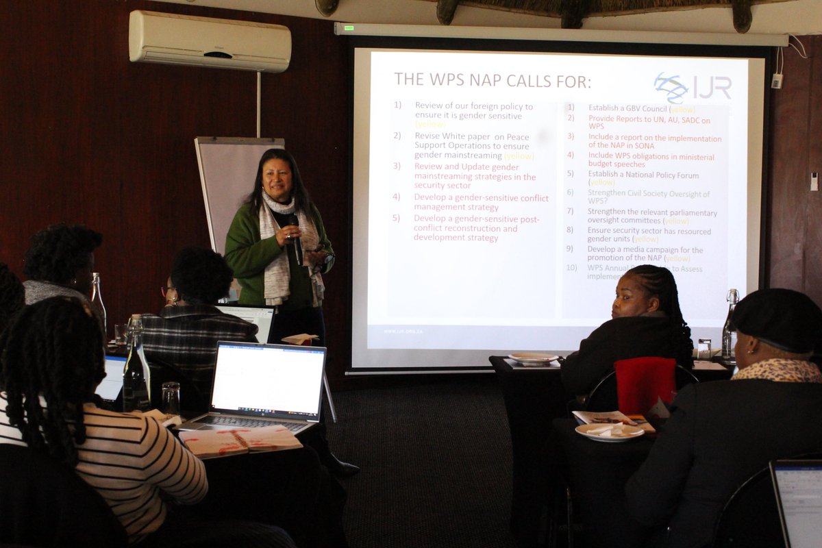 unwomenSA's tweet photo. Today in Pretoria we co-hosted a workshop with the South African government where inspiring women leaders from civil society, development partners, and government depts. deliberated the implementation of the first-generation #NationalActionPlan on Women, Peace and Security #WPS. https://t.co/DXDBjY3pxk