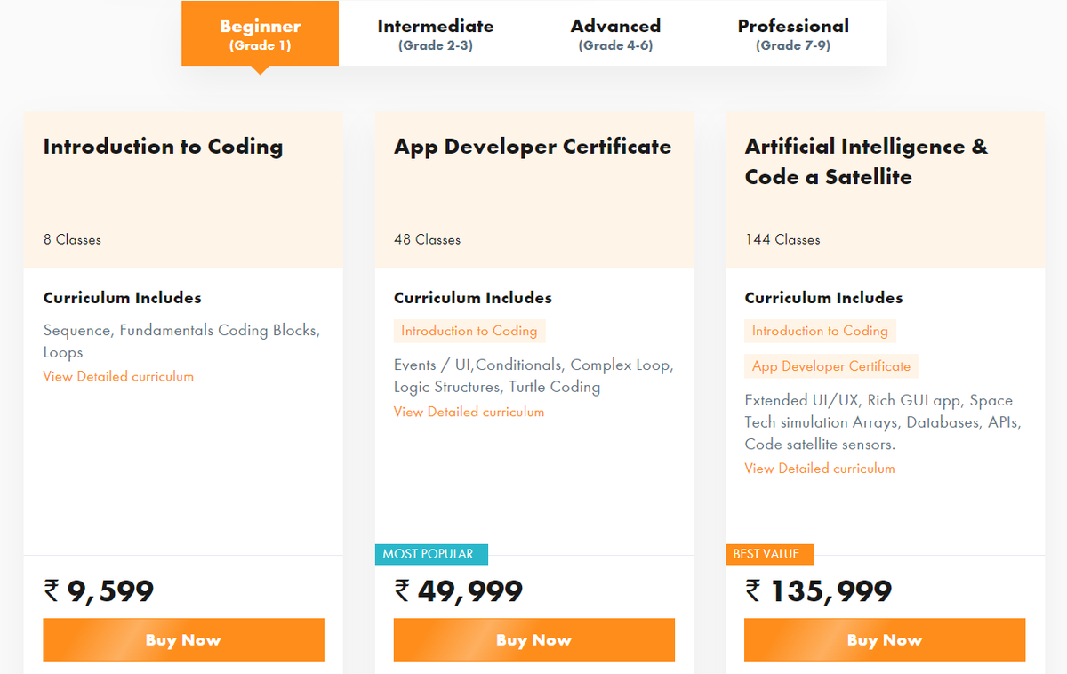 Children studying at Whitehatjnr and their parents still think that drag and drop is coding. 😂

They have courses like Artificial Intelligence........🫠 for Class 1 too 👌

#whitehatjunior #whitehatjr #codinglife #coding #ai #artificialintelliegence