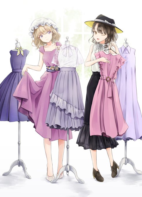 「purple dress」 illustration images(Latest｜RT&Fav:50)｜21pages