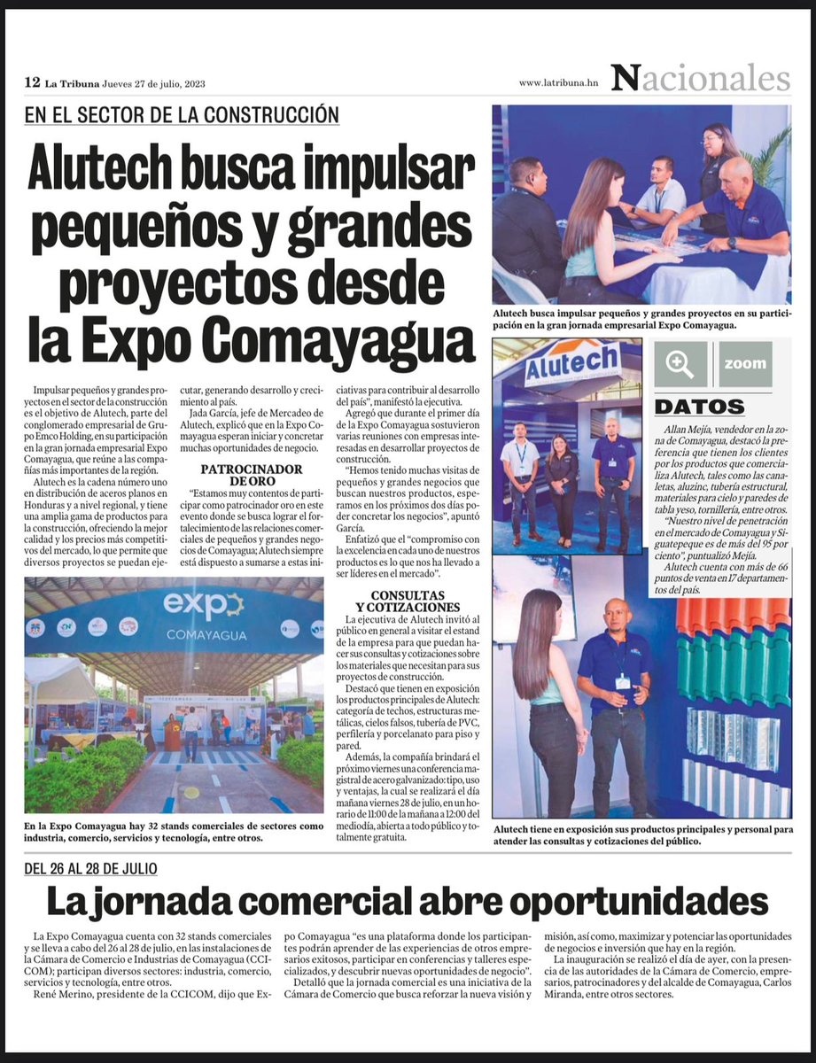 Alutech Honduras tweet media