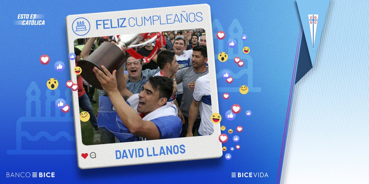Cruzados's tweet image. ¡𝗙𝗲𝗹𝗶𝘇 𝗰𝘂𝗺𝗽𝗹𝗲𝗮ñ𝗼𝘀, 𝗗𝗮𝘃𝗶𝗱 𝗟𝗹𝗮𝗻𝗼𝘀! 🎂

#LosCruzados y #LasCruzadas enviamos un gran saludo en su día a un multicampeón con La Franja: Bicampeón + Supercopa 2016 y Torneo Nacional 2018 🏆✖4⃣

¡Felicidades, David! 🥳

#EfemérideCruzada ⚪🔵 #CumpleañosBICE