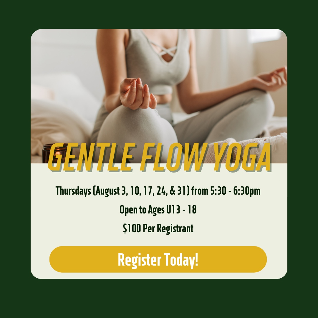 FoothillsSoccer's tweet image. 🌸 Embrace Gentle Flow Yoga 🌸

Experience the power of fluid movements and mindful breathing as you warm up your body and ease your mind into serenity.

Don't wait; register now here: foothillssoccer.powerupsports.com

#GentleFlowYoga #MindfulMovement #StrengthandFlexibility