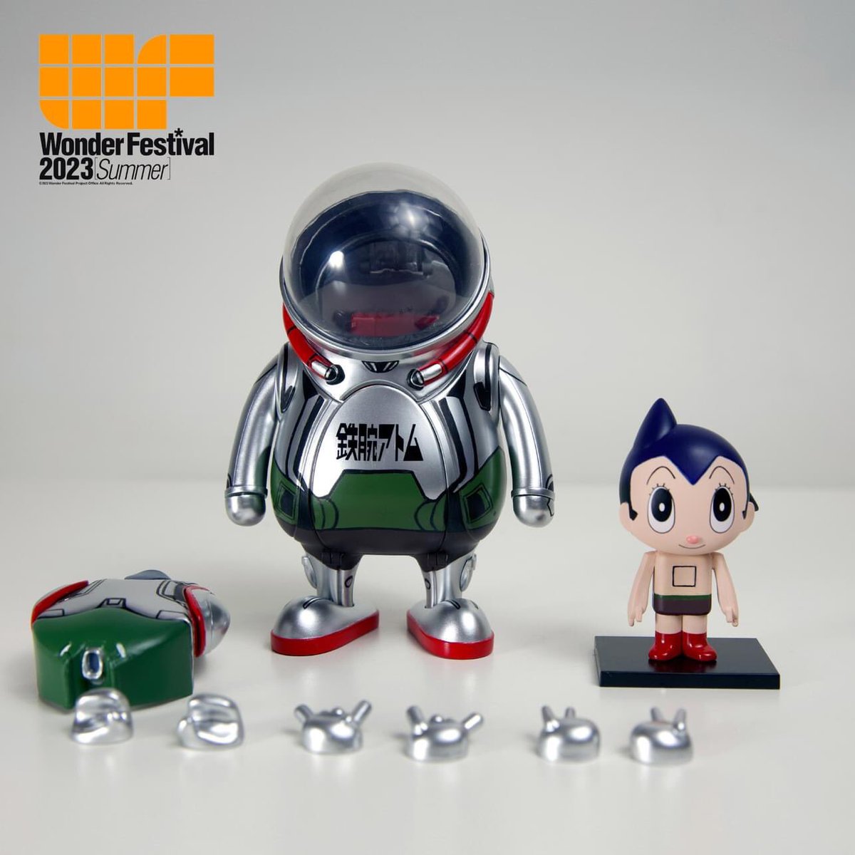 AX2_JP's tweet photo. 【会場先行予約】
The Little Astronaut  × 鉄腕アトム 
WF Summer Special Edition Figure
¥25,640(送料込)

ブース設置のQRコードから公式オンラインストアにて先行予約販売します！
会場での前払いも対応してますので、スタッフにお声掛けください！

#AX2limited 
#WF2023S 
#ワンフェス
#WF2023夏 https://t.co/3EhrhB5frG