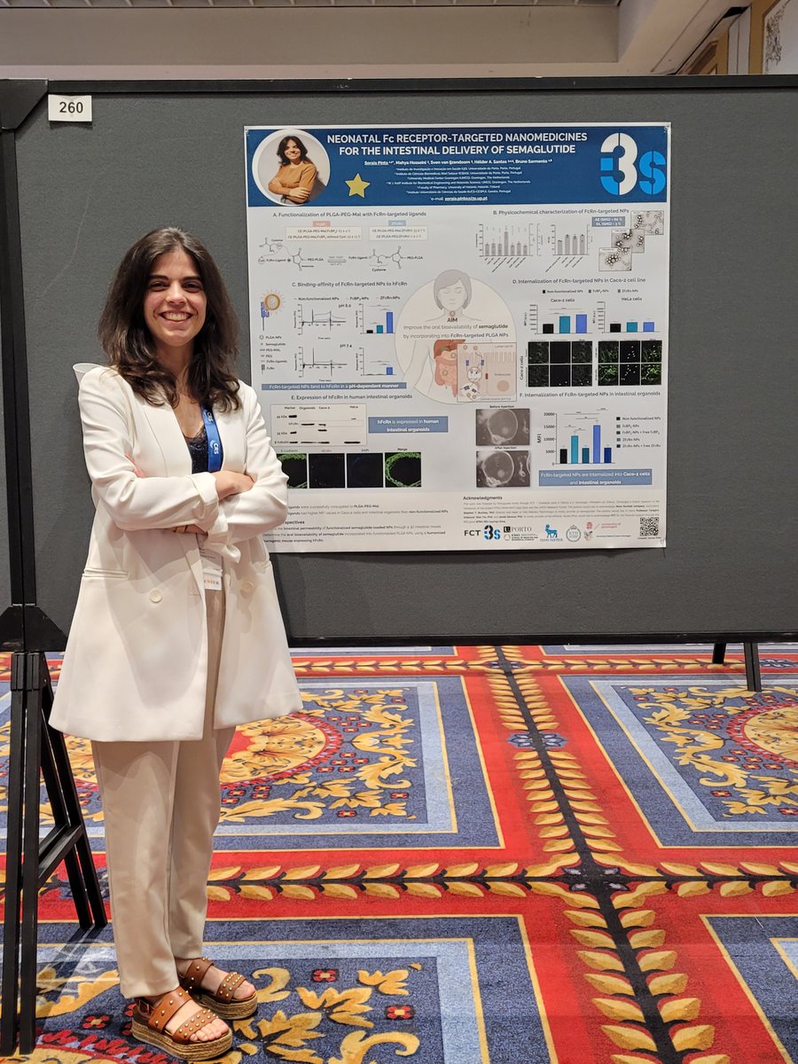 SoraiaP31798283's tweet photo. Yesterday, it was time to present my poster at @CRS2023. It was an amazing experience share my work with such great researchers.
Feel free to check poster #260!
@CRS_YSC
@CRSScience
@ICBAS_UPorto
@i3S_UPorto
#NTDD https://t.co/iY8vSEeUpe