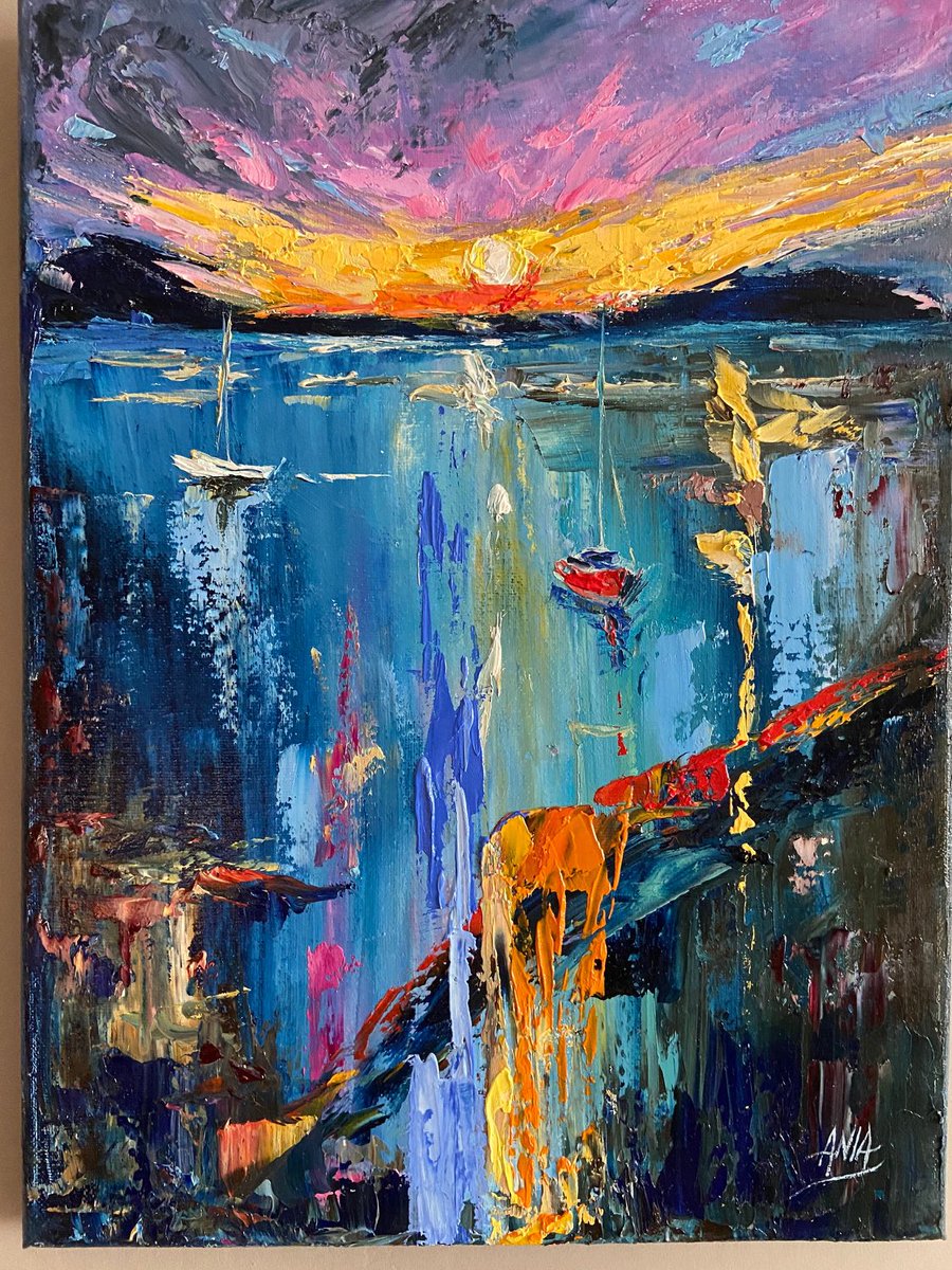 ann00275's tweet photo. 🌊🎨 Dive into the captivating beauty of “Blue Lagoon,” my modern-style oil painting seascape! 🌅💙Feel the energetic vibes and the power of nature in every stroke! 🌊💫 
Available on Etsy✨ #SeascapeArt #contemporaryart #EtsyShop #NaturePower 

https://t.co/tNbXm0UBBN https://t.co/il8c3An220