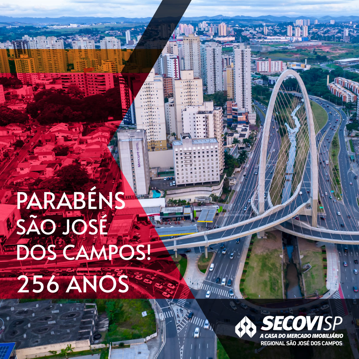 secovisp's tweet photo. A Regional do Secovi-SP em São José dos Campos, cumprimenta esta linda cidade e celebra os seus 256 anos!

Parabéns, São José dos Campos!

#SecoviSP #SJC #SãoJosédosCampos #regionais #interior https://t.co/rmIU8dnXEu