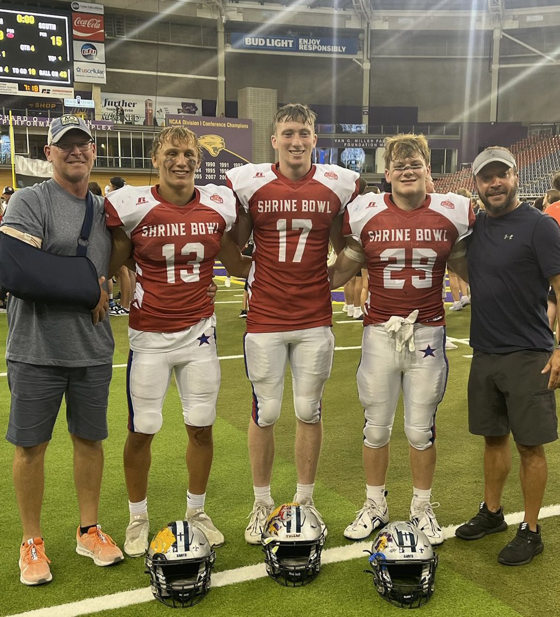 Nick Perkins (@coachperkski) on Twitter photo Congratulations to our 2023 Shrine Bowl All-Stars <a href="/JevinRexroth/">Jevin Rexroth</a> <a href="/LemkerMojo/">Josef Lemker</a> <a href="/ThomasSundell1/">Thomas Sundell</a> as they capped off their HS football careers with a 29-15 win for the North squad. #XHSfootball Congratulations to our 2023 Shrine Bowl All-Stars <a href="/JevinRexroth/">Jevin Rexroth</a> <a href="/LemkerMojo/">Josef Lemker</a> <a href="/ThomasSundell1/">Thomas Sundell</a> as they capped off their HS football careers with a 29-15 win for the North squad. #XHSfootball