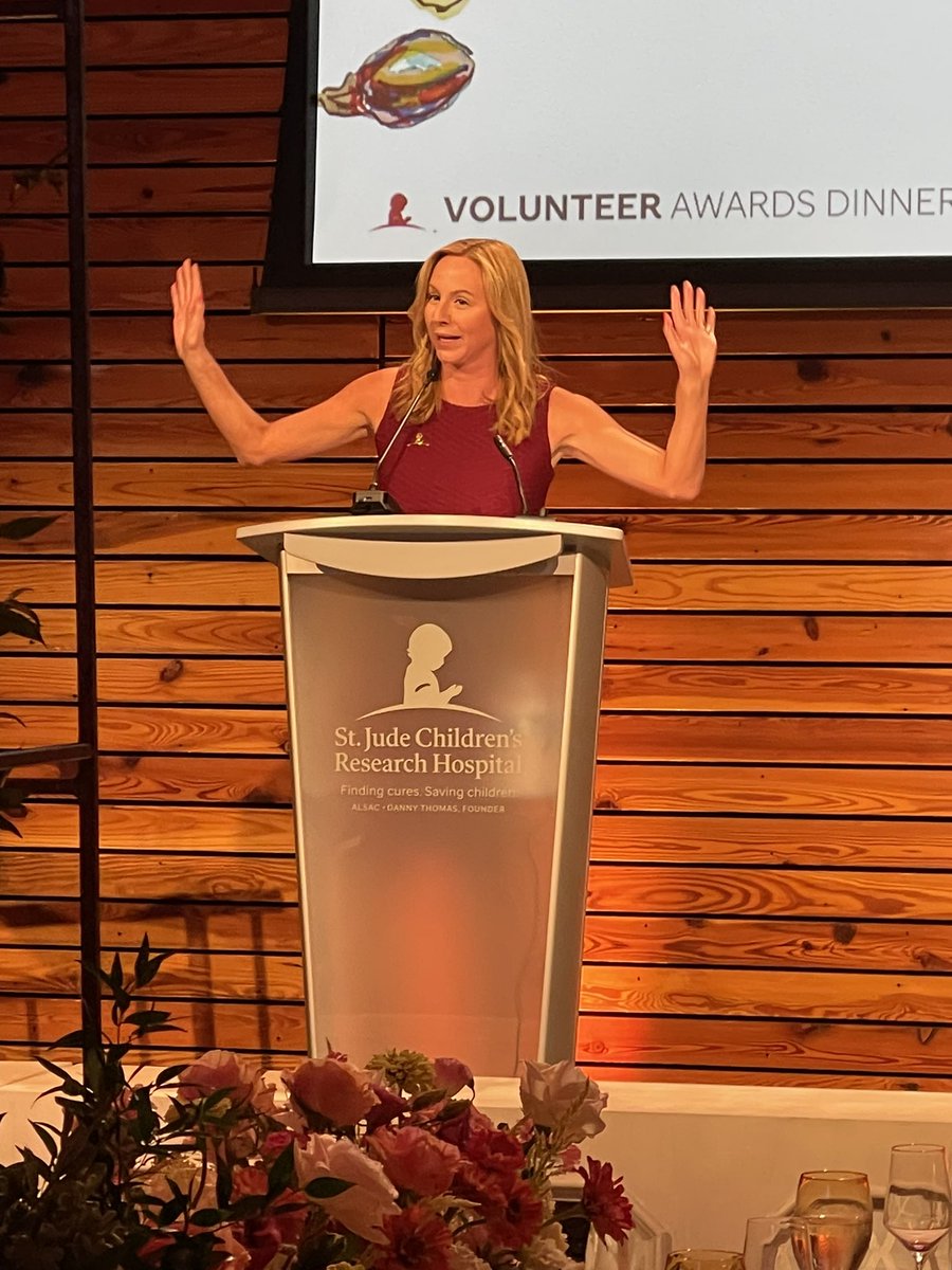 DanielleBreezy's tweet photo. So excited to accept the “Campaign Of The Year” Award for our @StJude Dream Home Campaign on behalf of our @WKRN team in Memphis! What a special night &amp; thanks to all of you in the last 5 years we have raised over 10 million dollars for the kids! ❤️🙌 https://t.co/Kief7ckbFZ