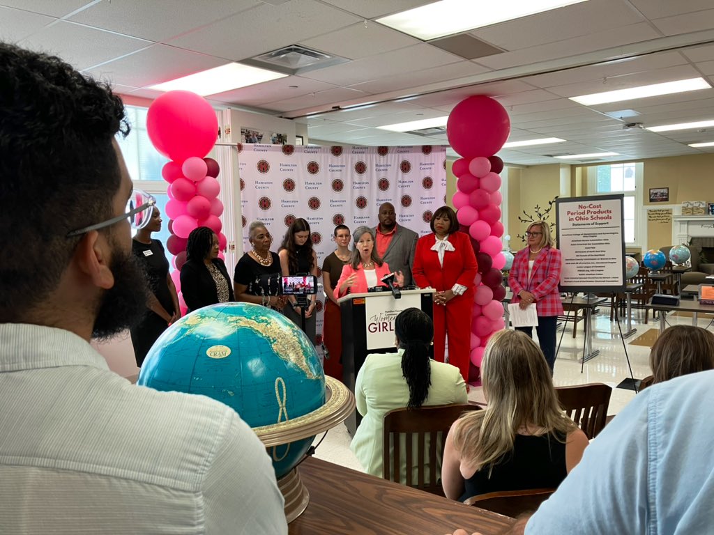 DeniseDriehaus's tweet image. I couldn’t be prouder of the work of the @HCCWG_Ohio in helping pass $5 million in the Ohio budget to provide cost-free period products in our schools! This will have a lasting impact on period poverty and promoting equity for women and girls throughout Ohio.