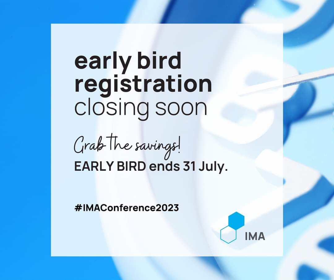 📣Hurry ...   ONLY 1 WEEK LEFT to grab the Early Bird Offer for the IMA International Conference 2023 in South Africa

 "Building Bridges," fostering cultural exchange, and creating a world of mutual understanding 🌐

 ima-network.org/49th-internati…
