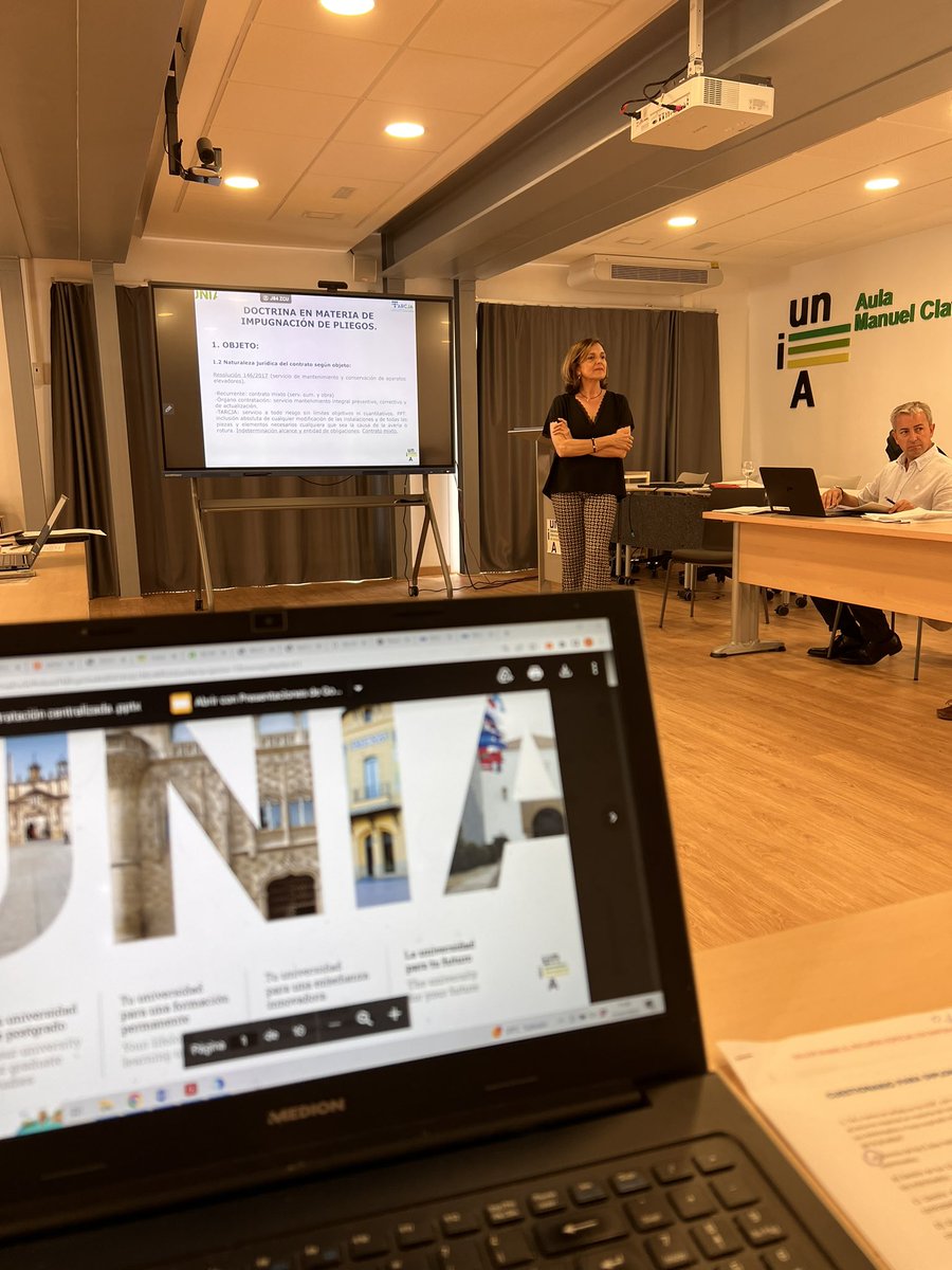 RafaSanLop's tweet photo. Finaliza el taller de la @UNIAuniversidad sobre el recurso especial en materia de contratación continúa

👩🏽‍💻🧑🏼‍💻👨🏻‍💻 Lo mejor de los talleres es la retroalimentación entre los alumnos y ponentes

🖥️ Calidad de las ponencias y material

#formacion  #unia #contratacion #remc https://t.co/tgCFngkBa2