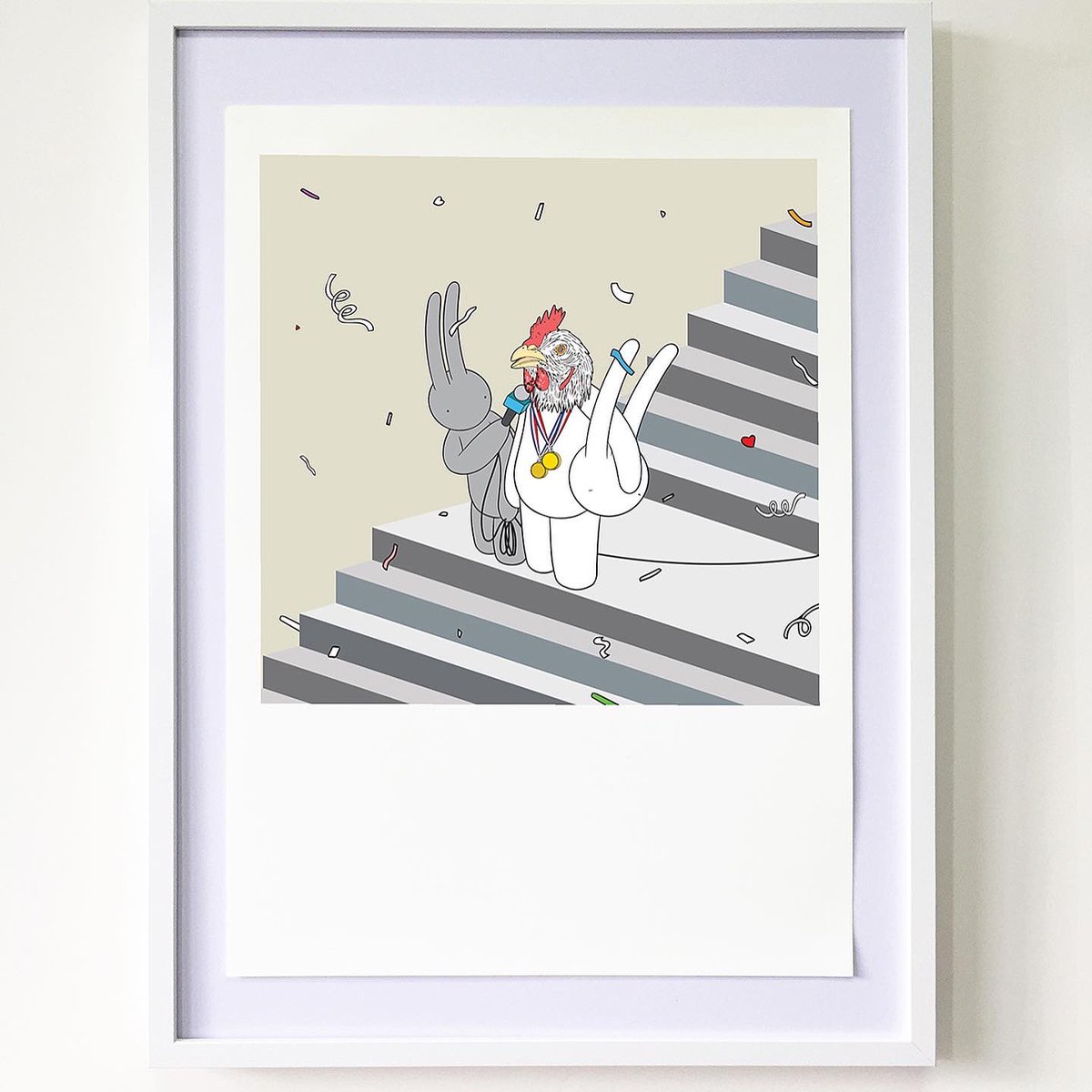 mrclementXlapin's tweet photo. ‘Chicken? Say something'
©️mr clement all rights reserved.
https://t.co/xRVHwnYOfy
#版画 #giclée #print #mrclement #politician https://t.co/tz5z5B9U7r