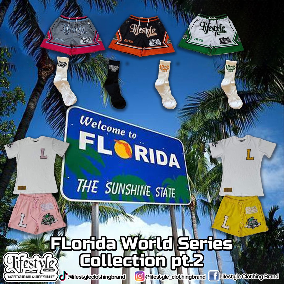 727lifestylecb's tweet photo. It’s only right we drop our NEW World Series Collection Part 2 on 7/27 Burg Day … This Collection Features Limited NBA grade basketball shorts, matching tube socks 🧦 … and for the first time EVER two women’s sets!!!
#LifestyleClothingBrand #BossYaLifeUp #727 #florida #stpete https://t.co/npeTD8OjyQ