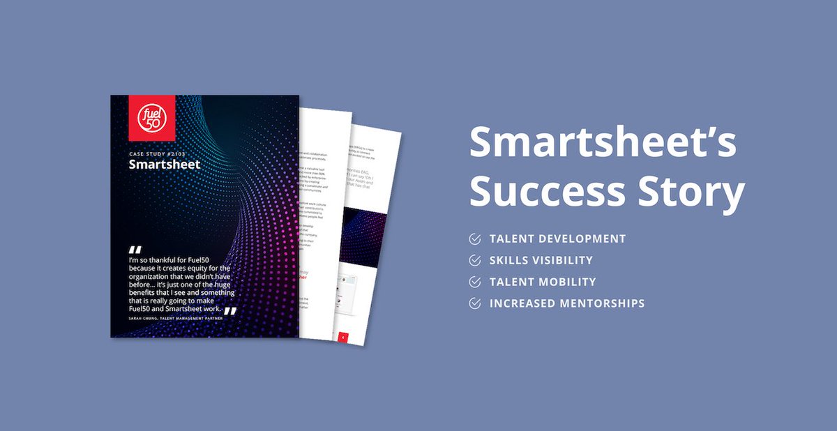exciteHR's tweet photo. I love seeing our clients succeed!!

Discover how Kaitlyn Warter, Sarah Chung, and their team at Smartsheet are delivering an equitable employee experience for their people using Fuel50's #TalentMarketplace. 🧲Read the full story! ⬇️ #Fuel50 #FutureOfWork https://t.co/mWi4cvpC0T https://t.co/FziWjOEbDX