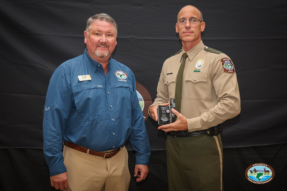 Mena’s Crawford honored as AGFC Game Warden of the Year
NORTH LITTLE ROCK – As Major Brian Aston of the Arkansas Game and Fish Commission read off a three-minute list of some of the more amazing accomplishments of the officer he would announce as the ... bit.ly/43EefOQ