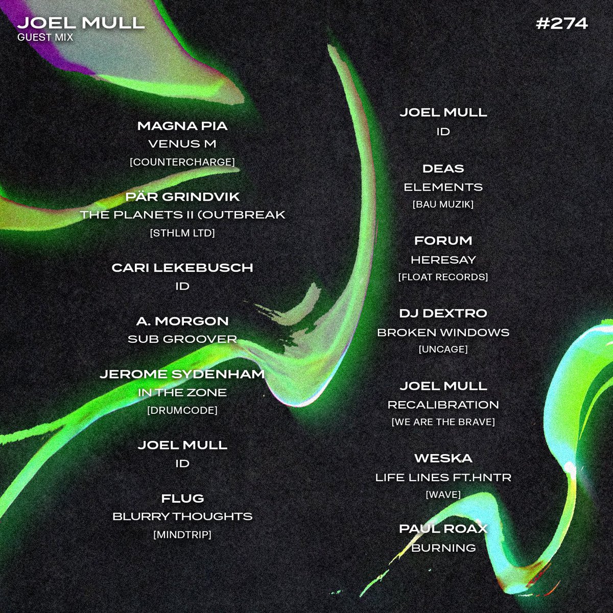 Comfortably combining music from across an infectious range, <a href="/joelmull/">Joel Mull</a> takes the lead on this weeks WATB Radio guest mix 🐉

🔗 WeAreTheBrave.lnk.to/274