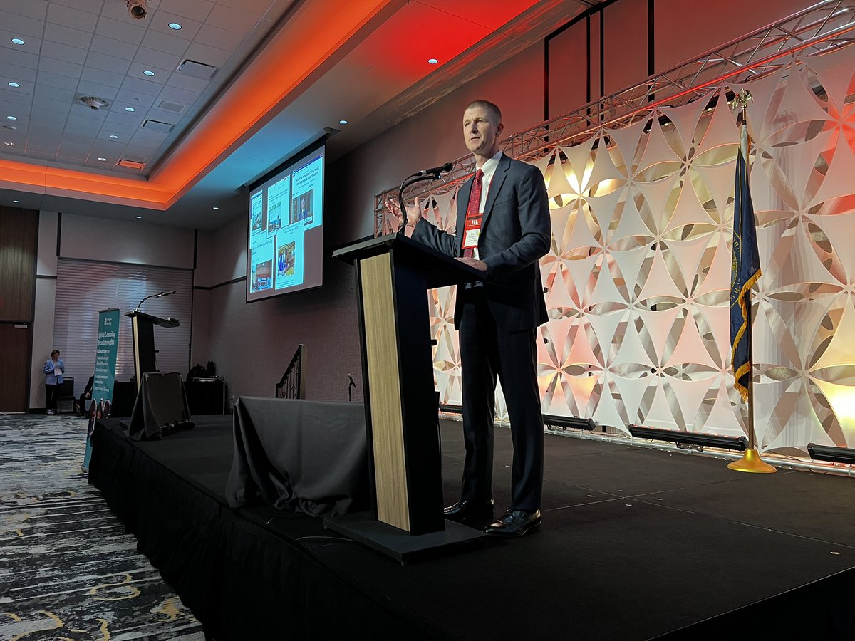 NebSPRA's tweet image. #RootedNE can help districts around the state tell their story. @JSchwartzMPS kicks off the Rooted campaign at #NCSaAdmin23