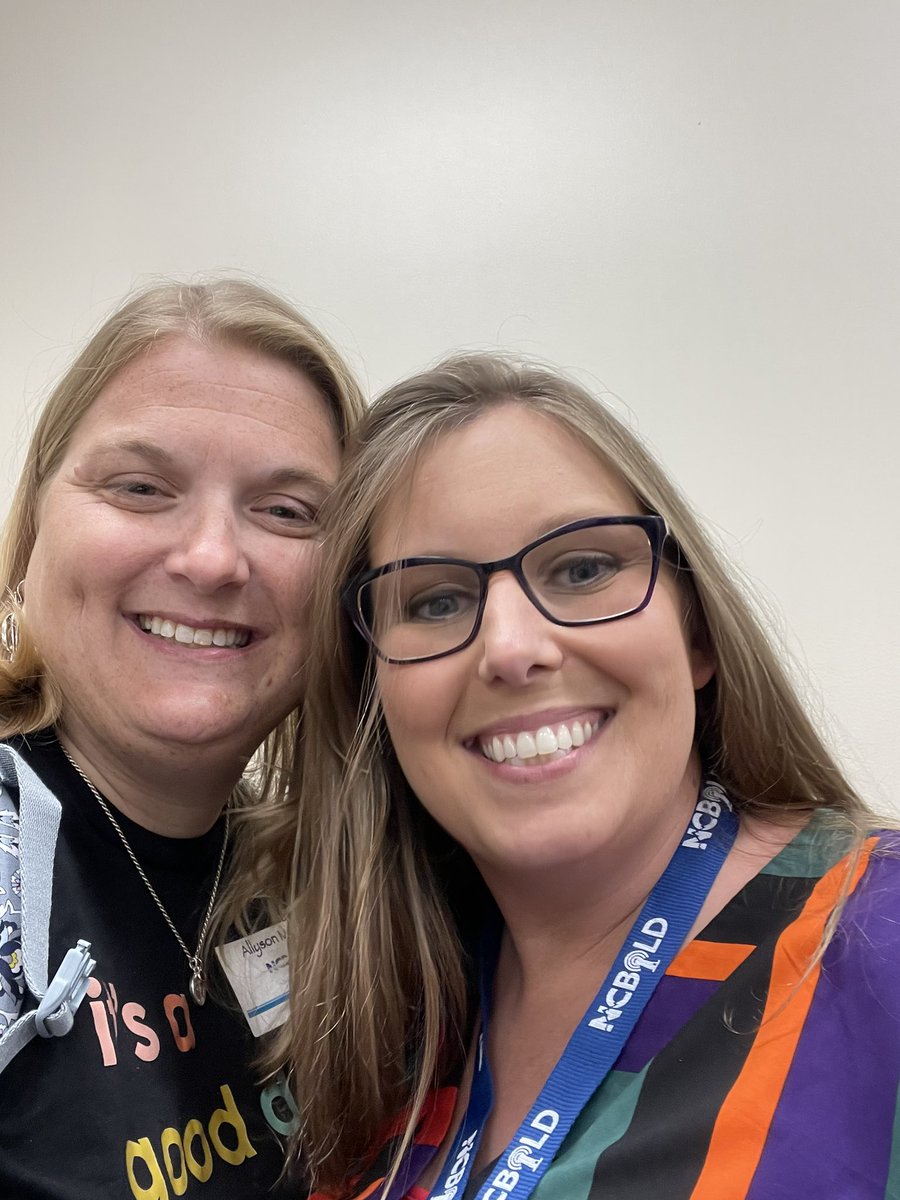 A wonderful session at #NCBOLD this morning with <a href="/iluveducating/">Alicia Ray</a> on AI being a GameChanger! So glad to always have this sweet lady in my corner!