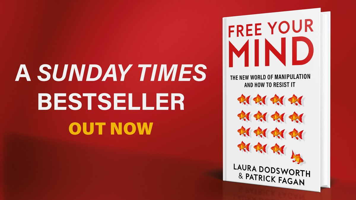 BareReality's tweet photo. 🎉FREE YOUR MIND is a Sunday Times bestseller in its first week! 

Thank you to everyone who has bought it. 🙏

We believe that the human mind is wondrous and yours should be free.

https://t.co/eRX3CfBwRI https://t.co/YBoLG8hZex